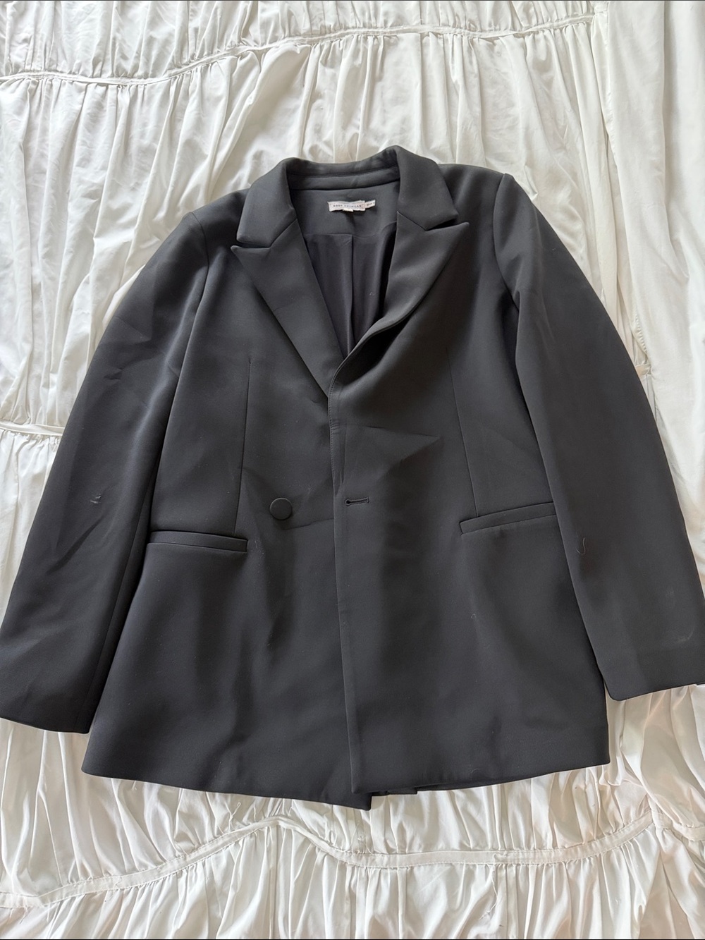 Good American Black Tailored Women's Blazer